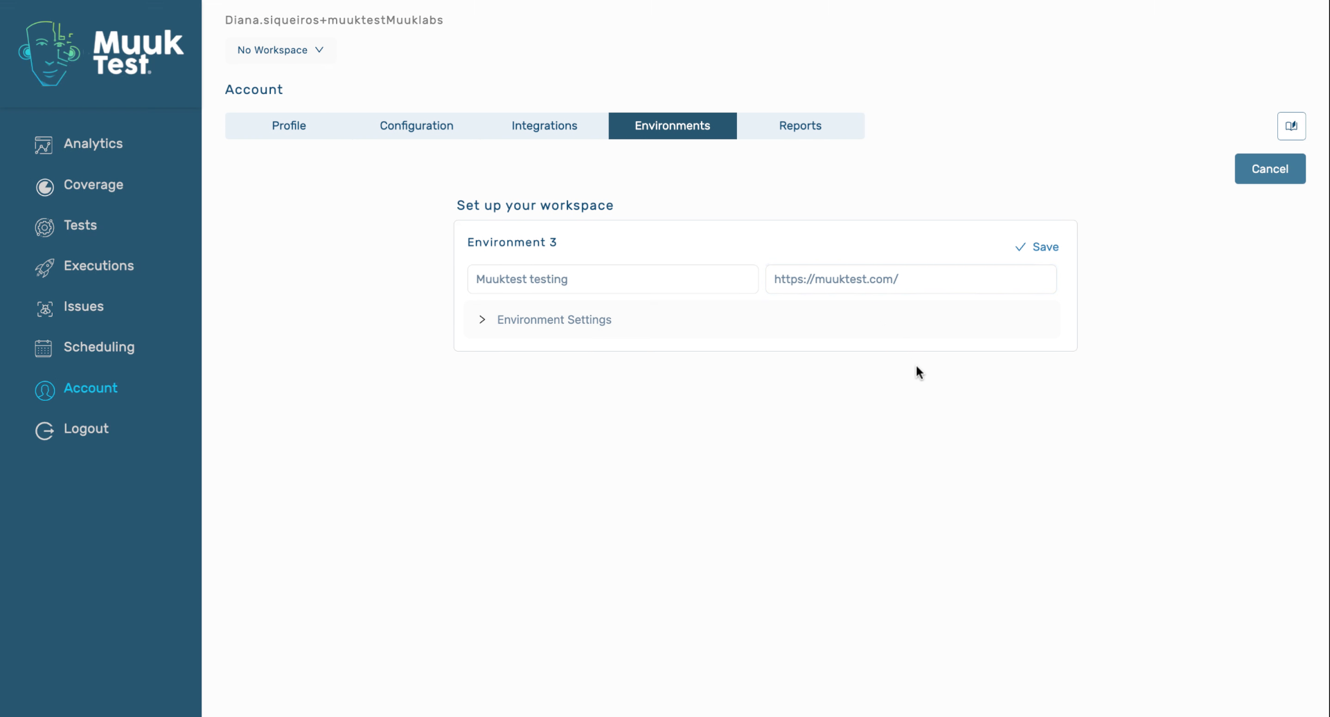 Configure Additional Environment Settings