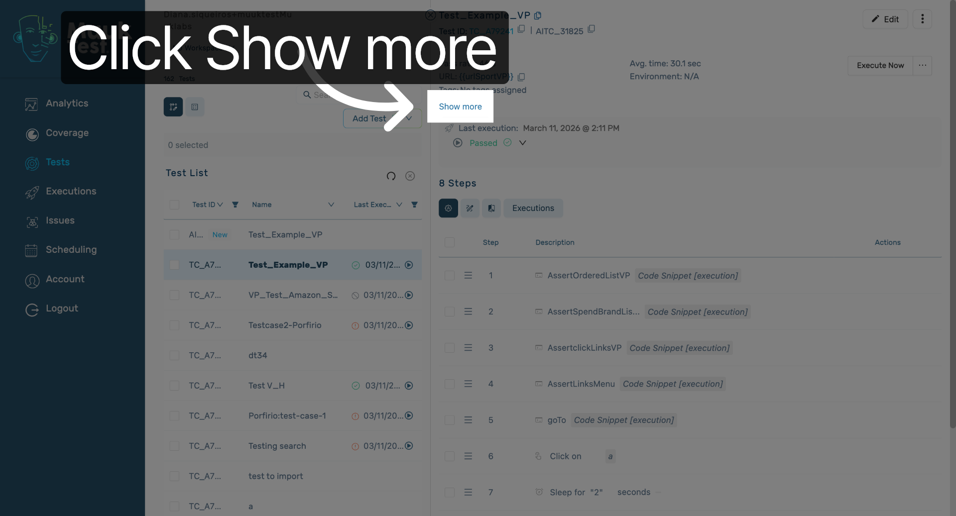 Click Show More Details
