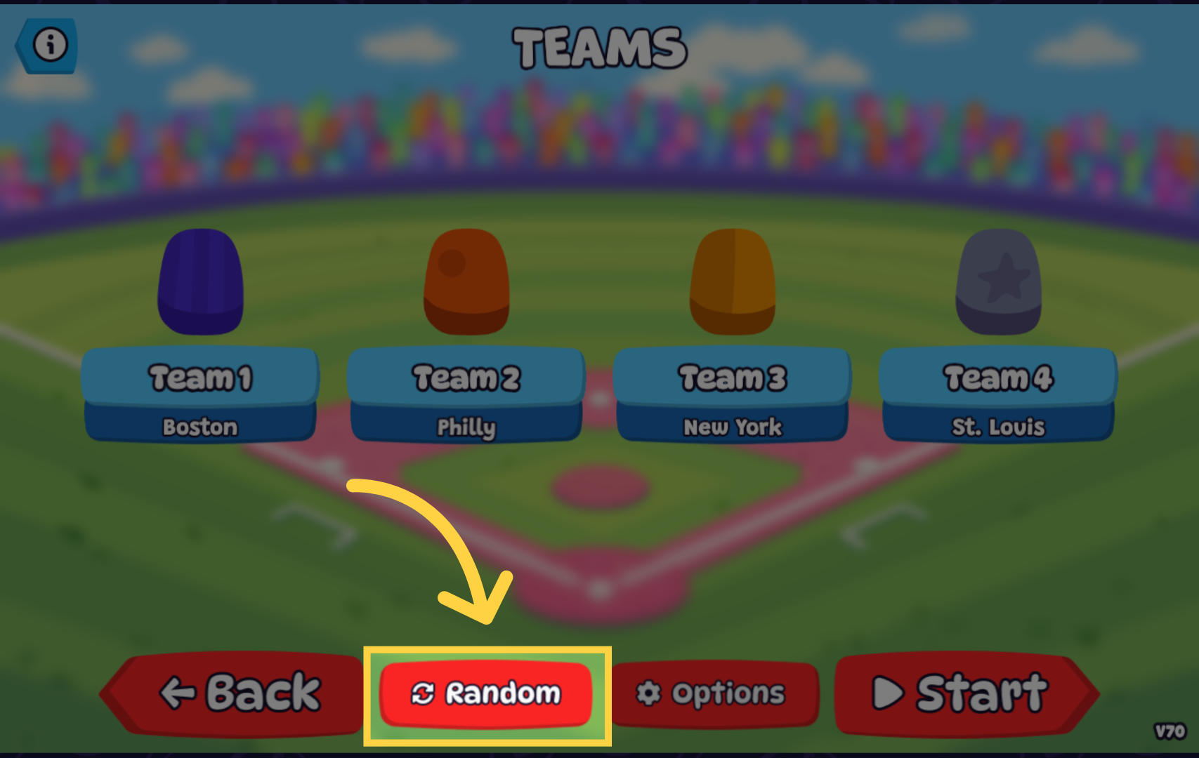 Random teams