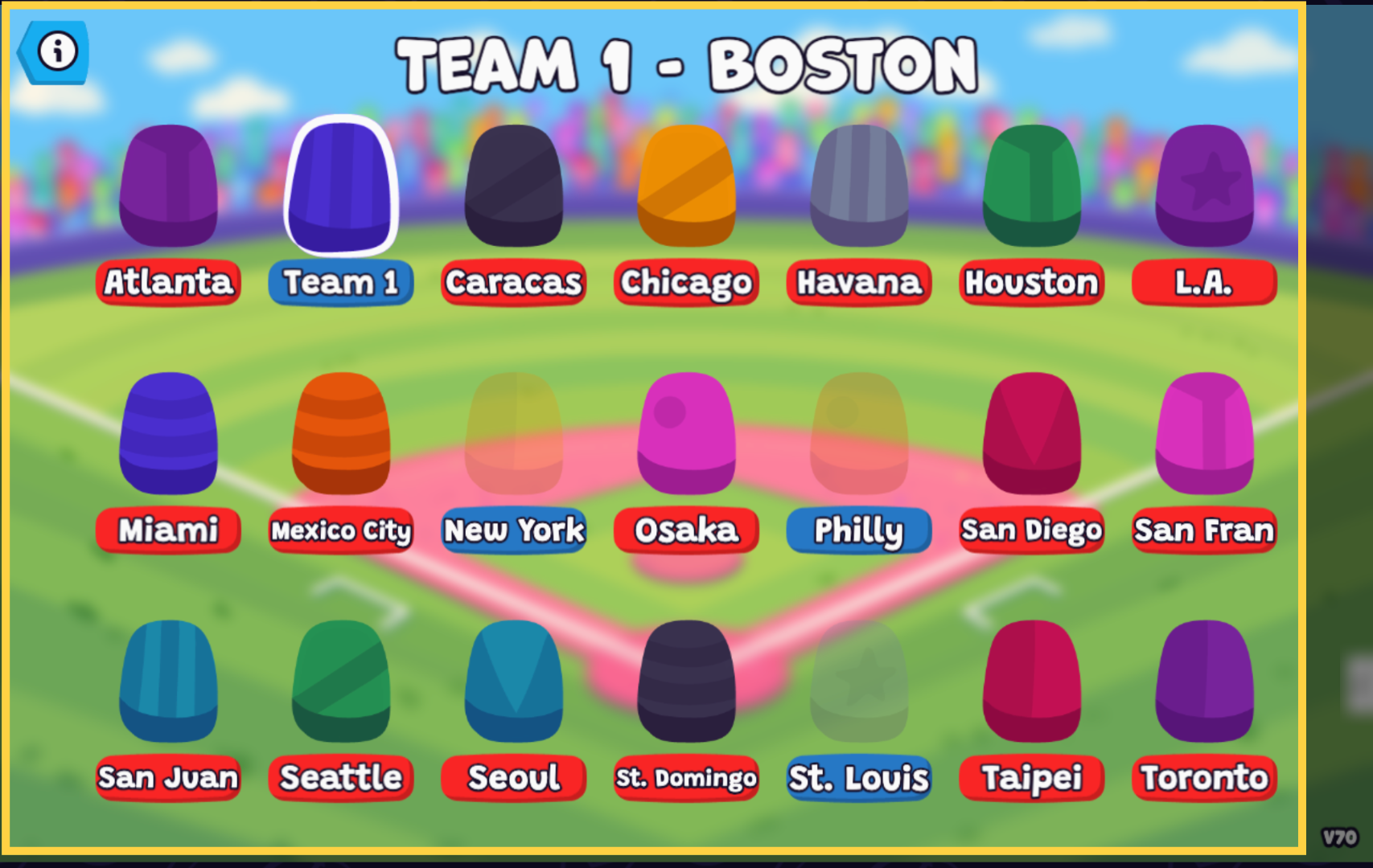 Choose your team