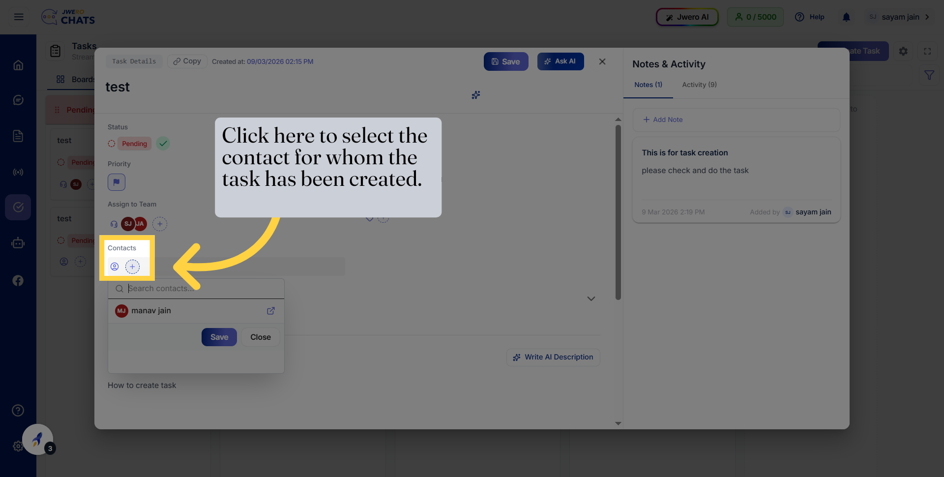 Access User Settings