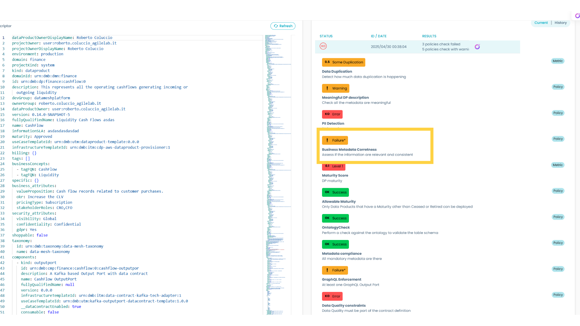 Test Results