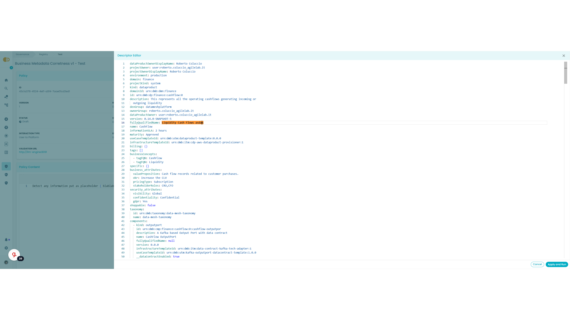 Remove placeholder
