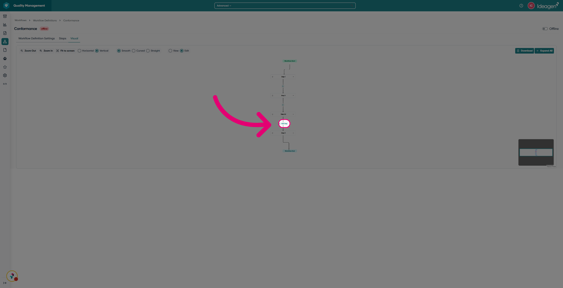 Click 'Add New Step'