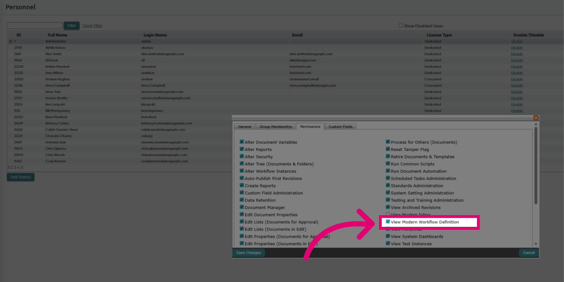 Tick 'View Modern Workflow Definition'
