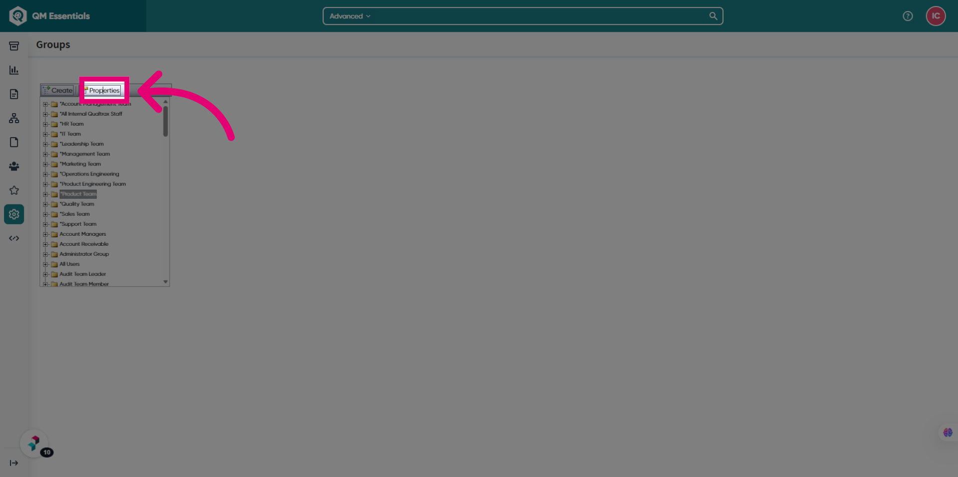 Click 'Properties'