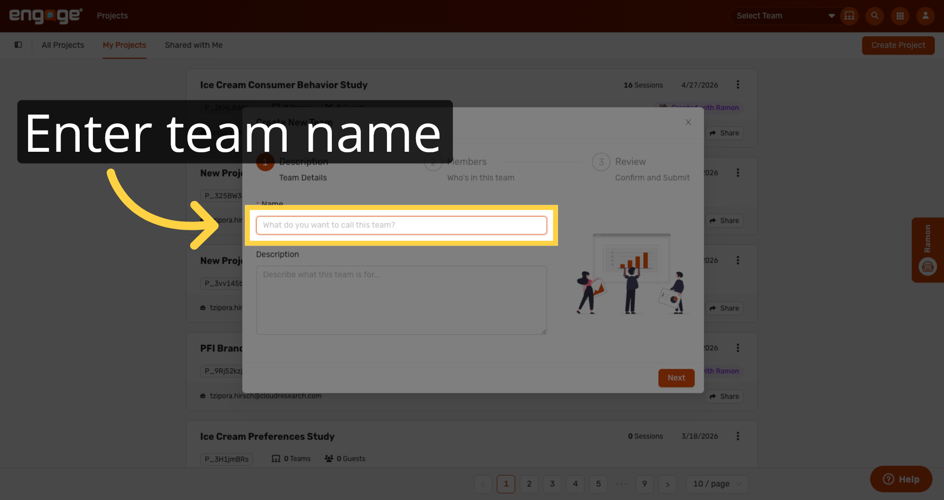 Enter Team Name