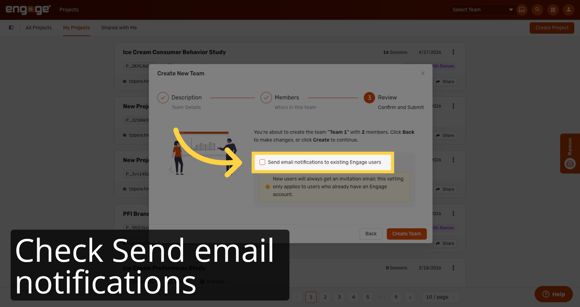 Enable Email Notifications