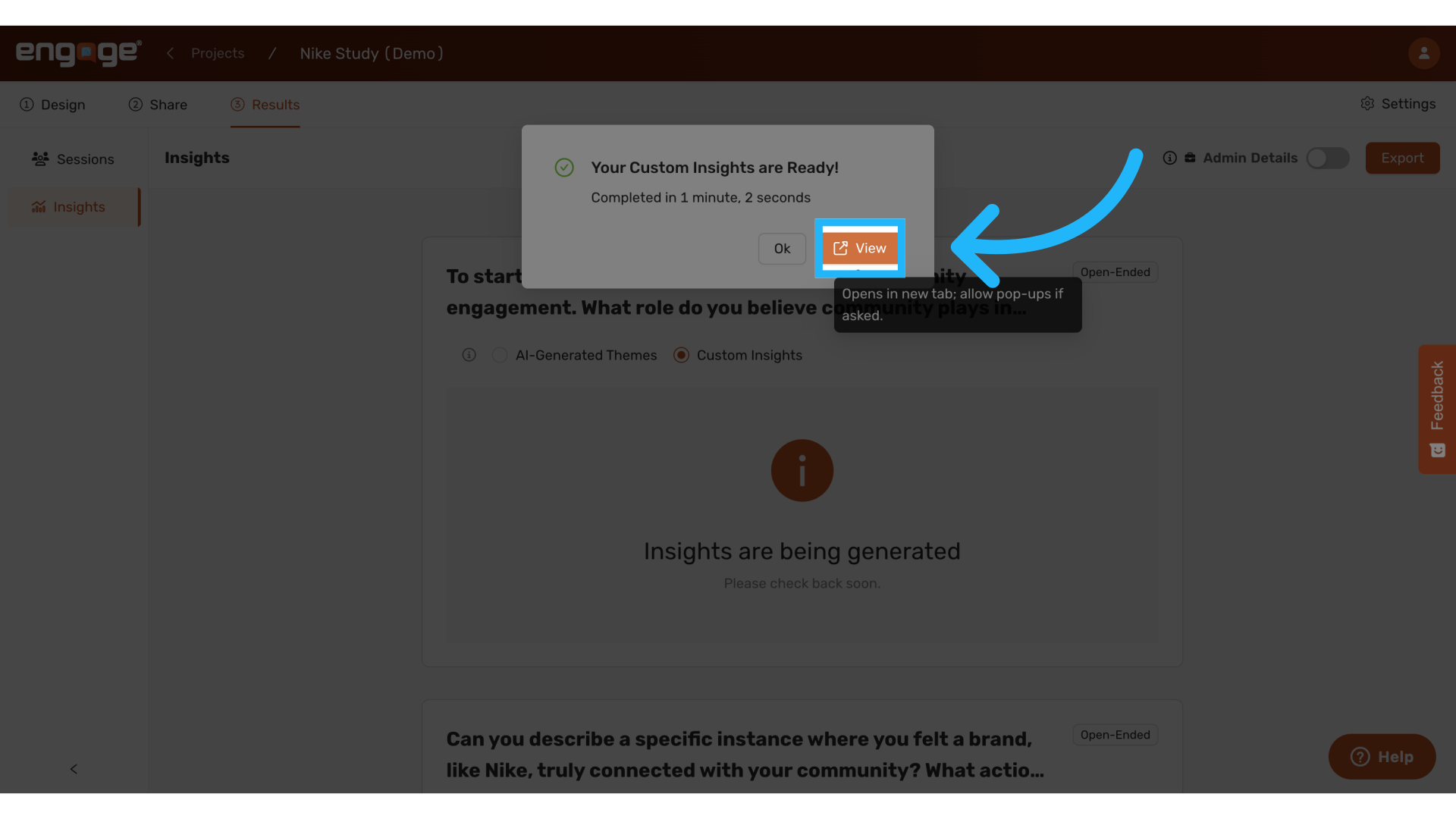 View Insights