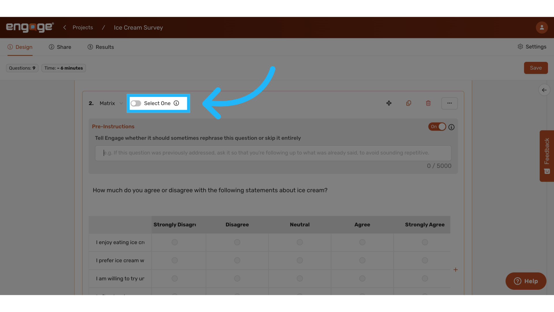 Toggle select one/ select many