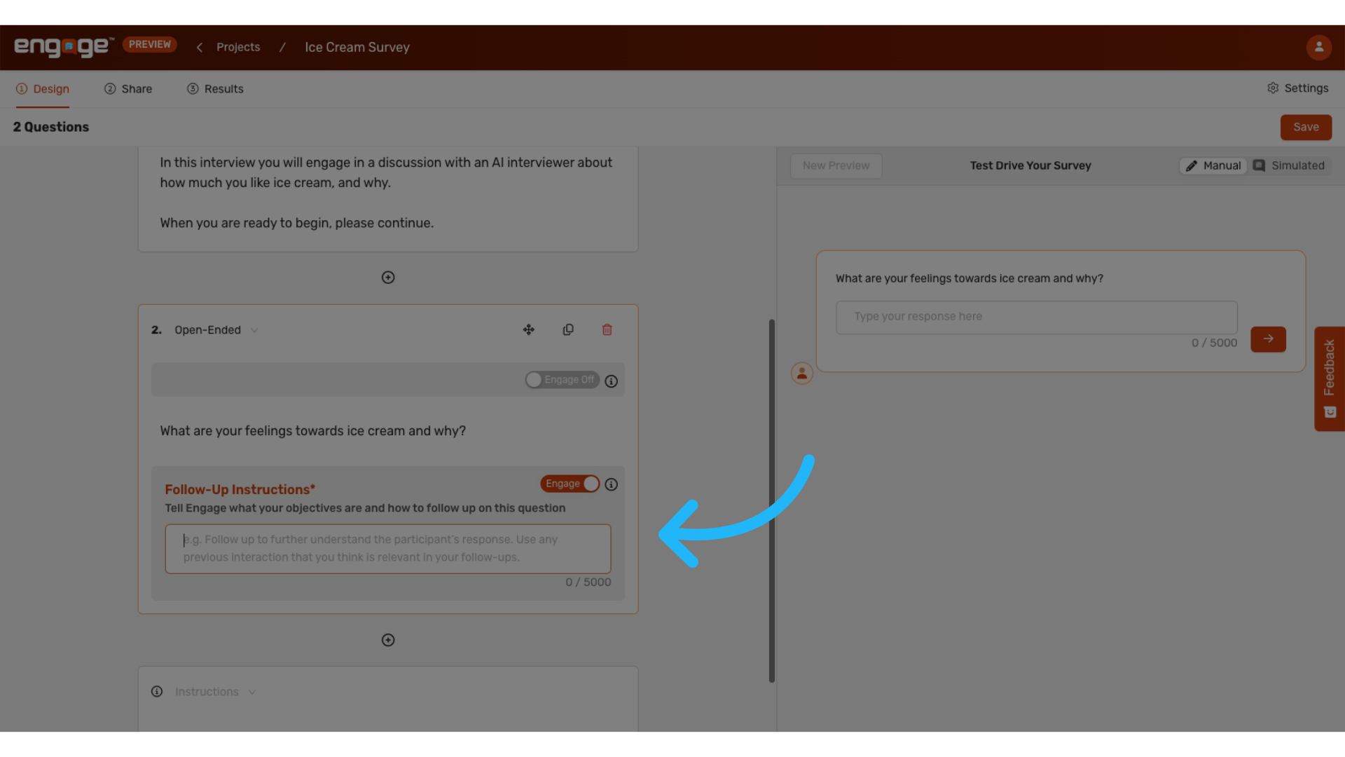 Add follow up instructions