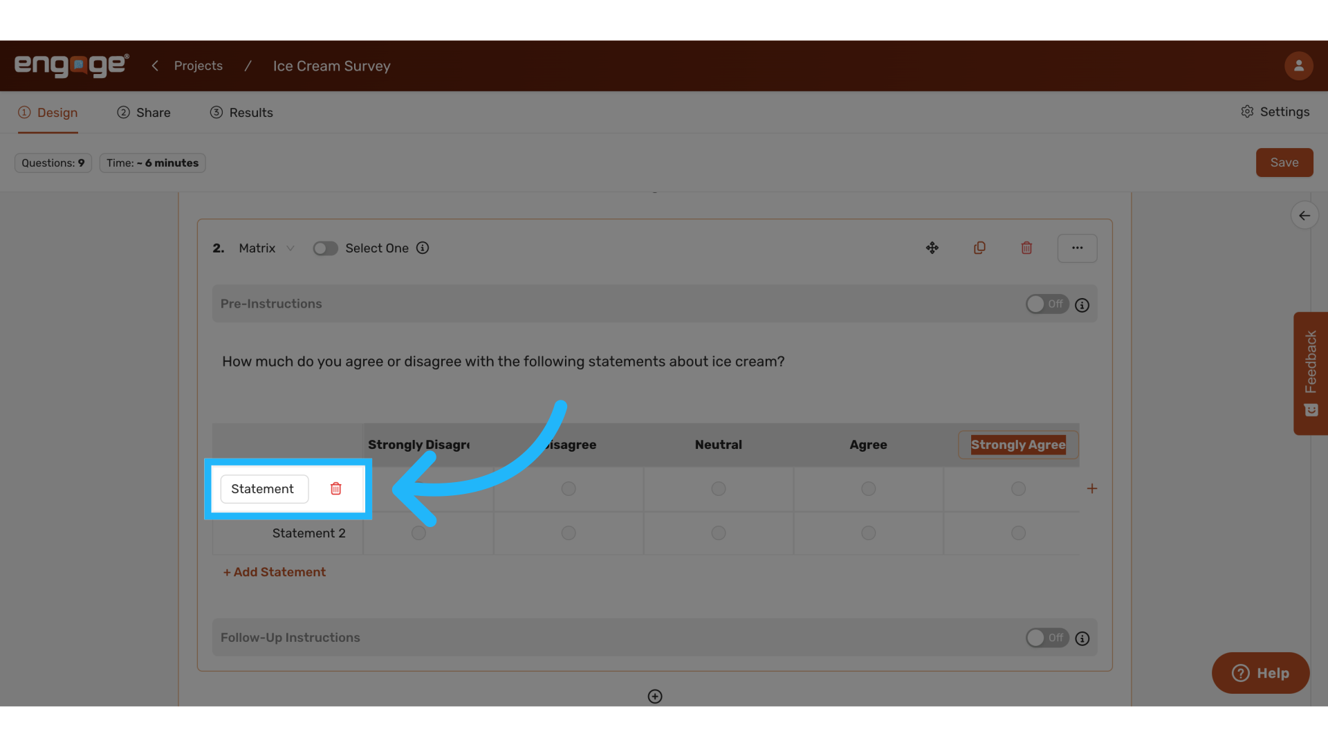 Add statements
