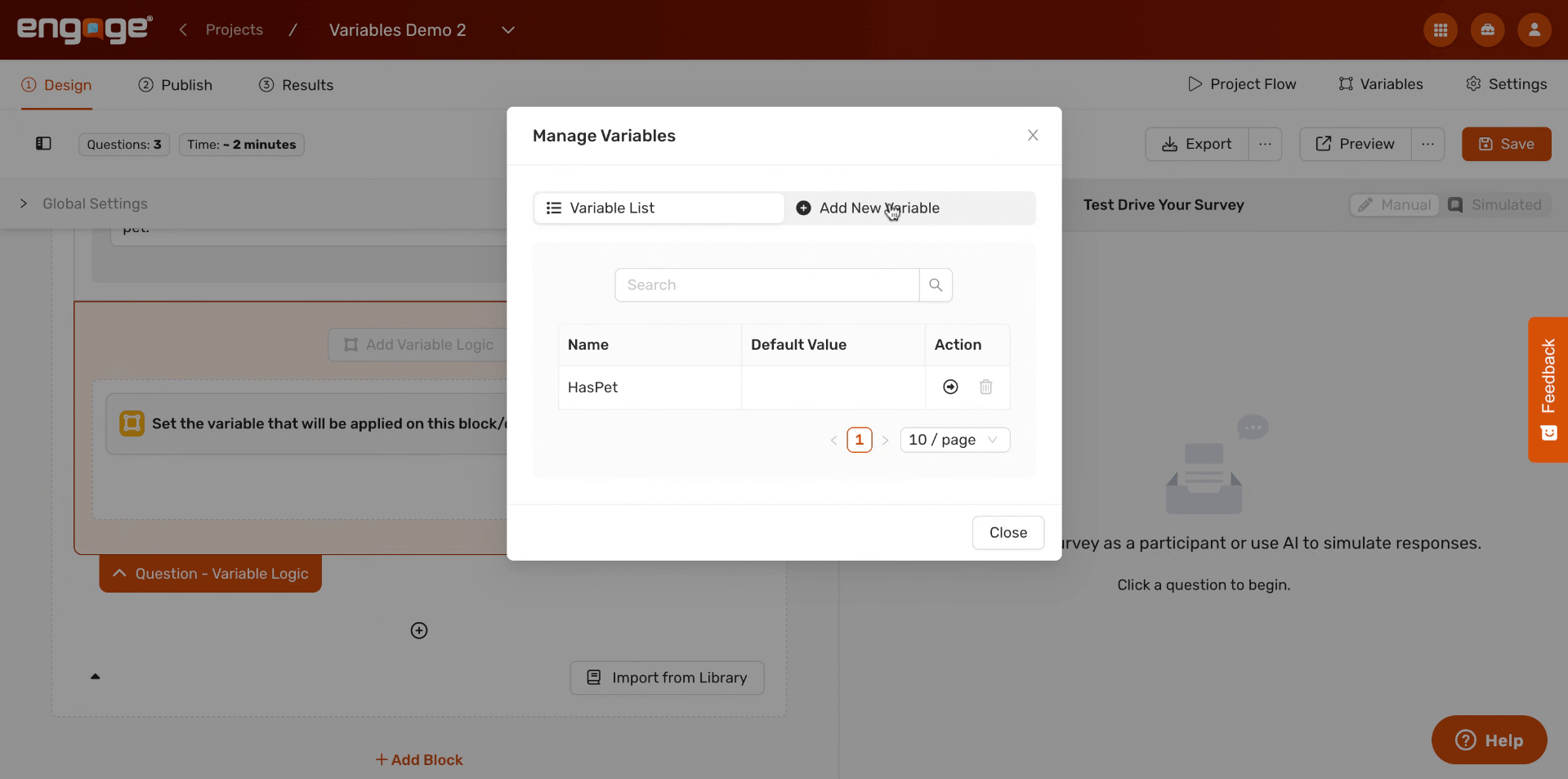 Create New Variable AnimalType