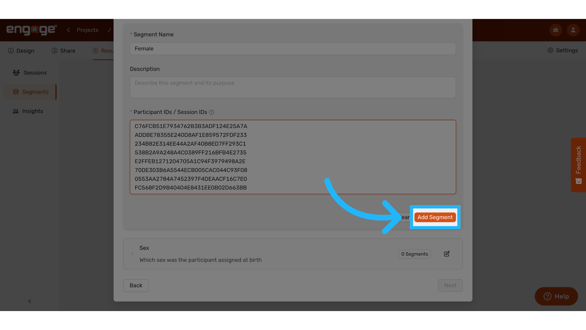 Add Segment