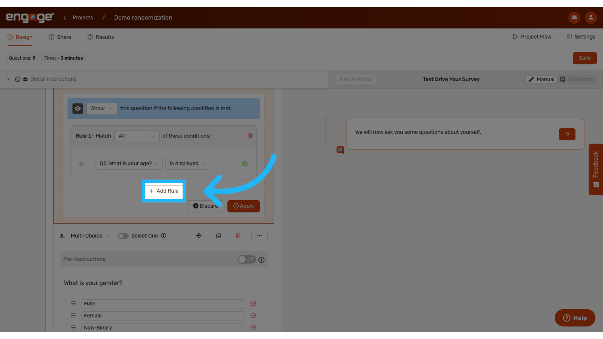 Click 'Add Rule'