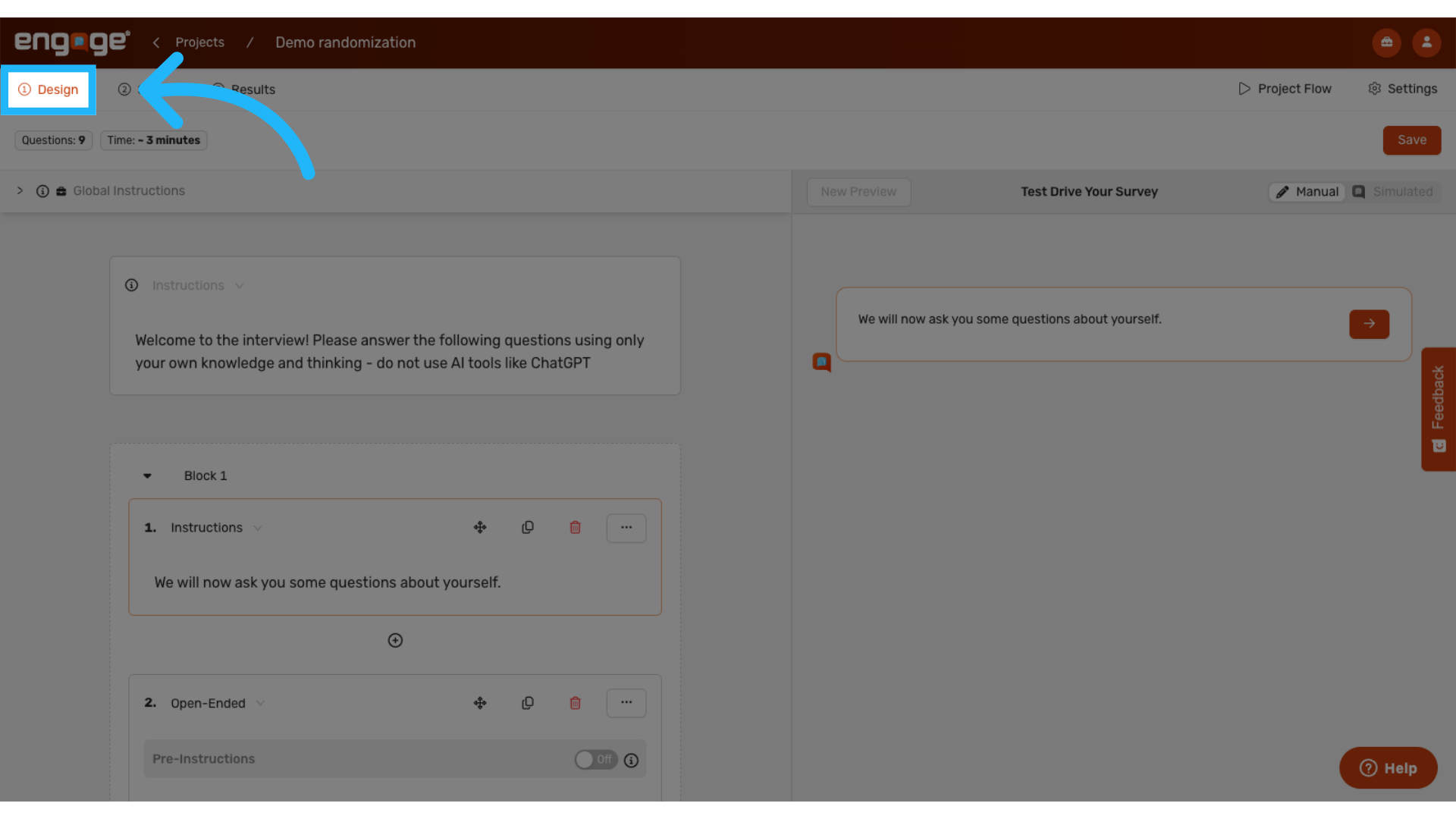 Locate Design Page
