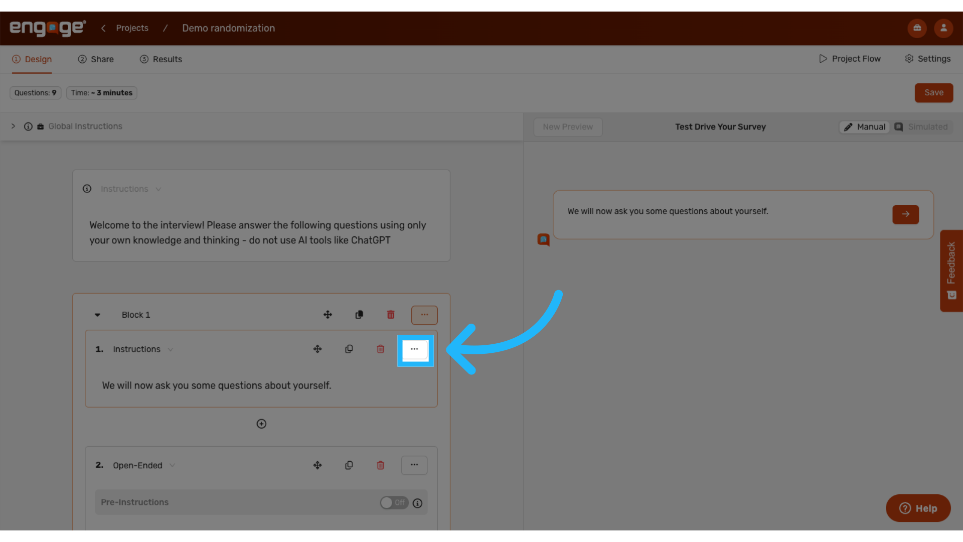 Add skip or display logic to questions