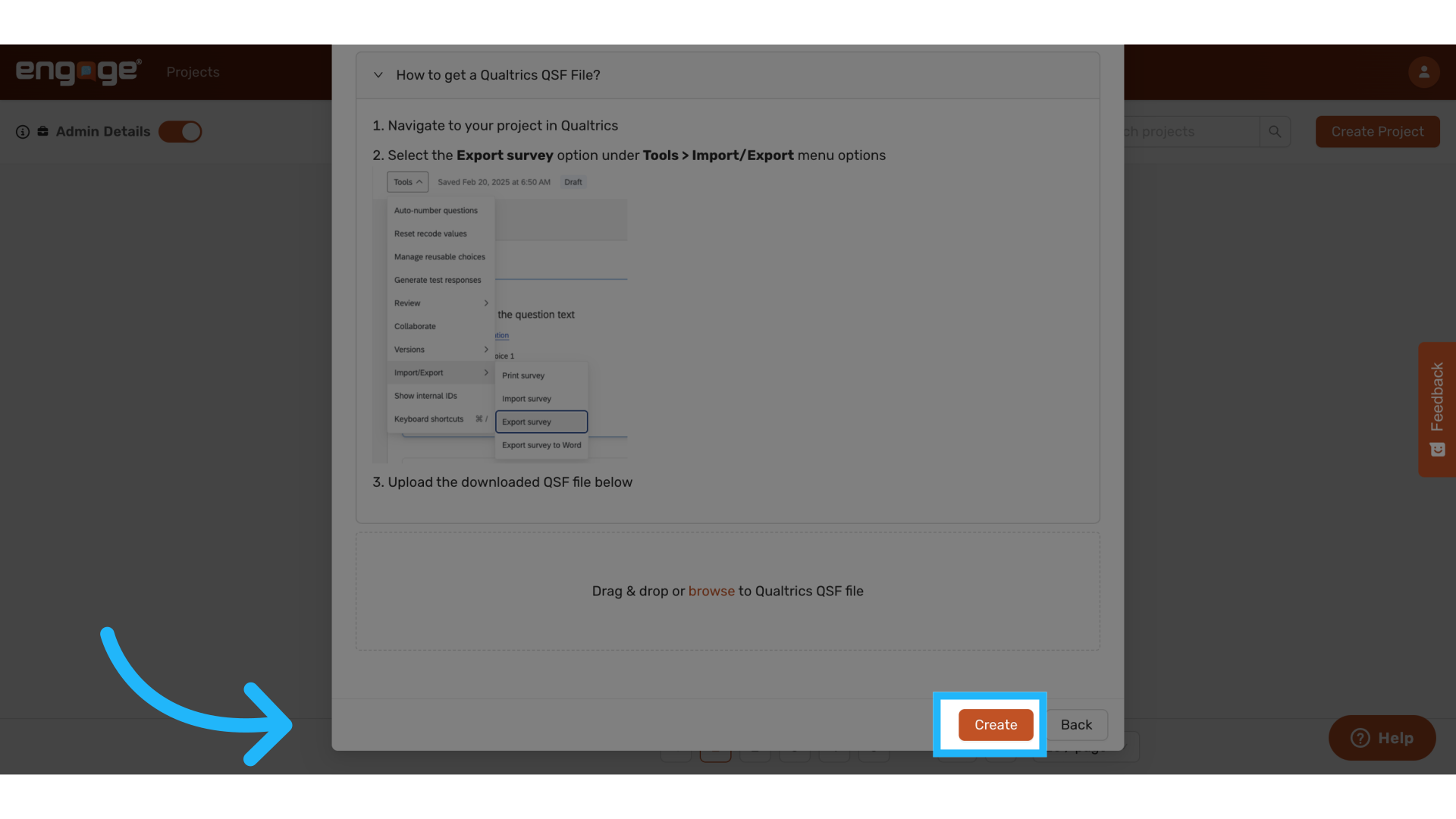 Create Survey
