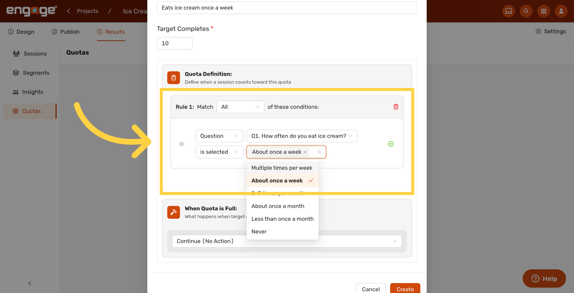Review Quota Rule