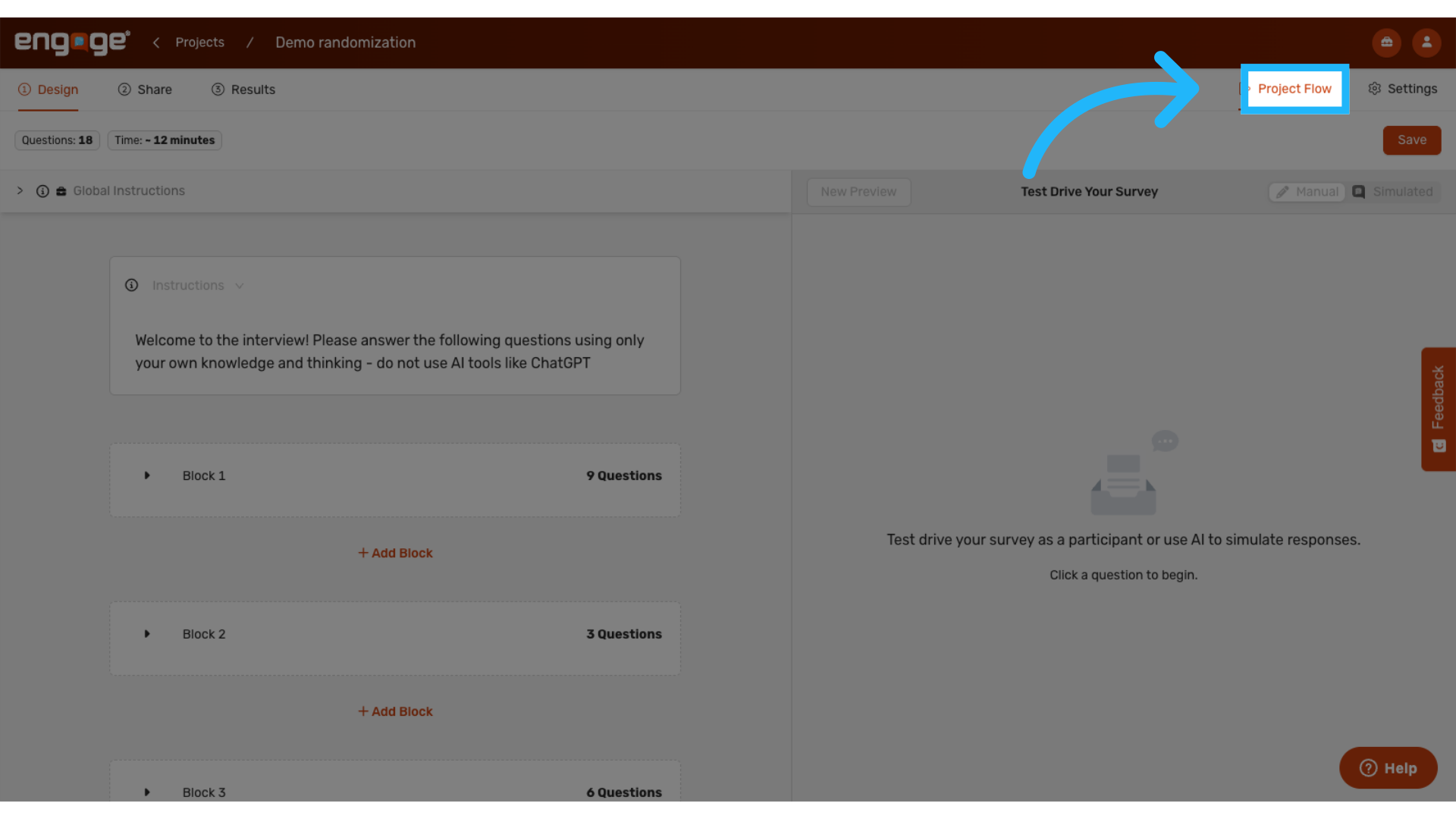 Locate Project Flow