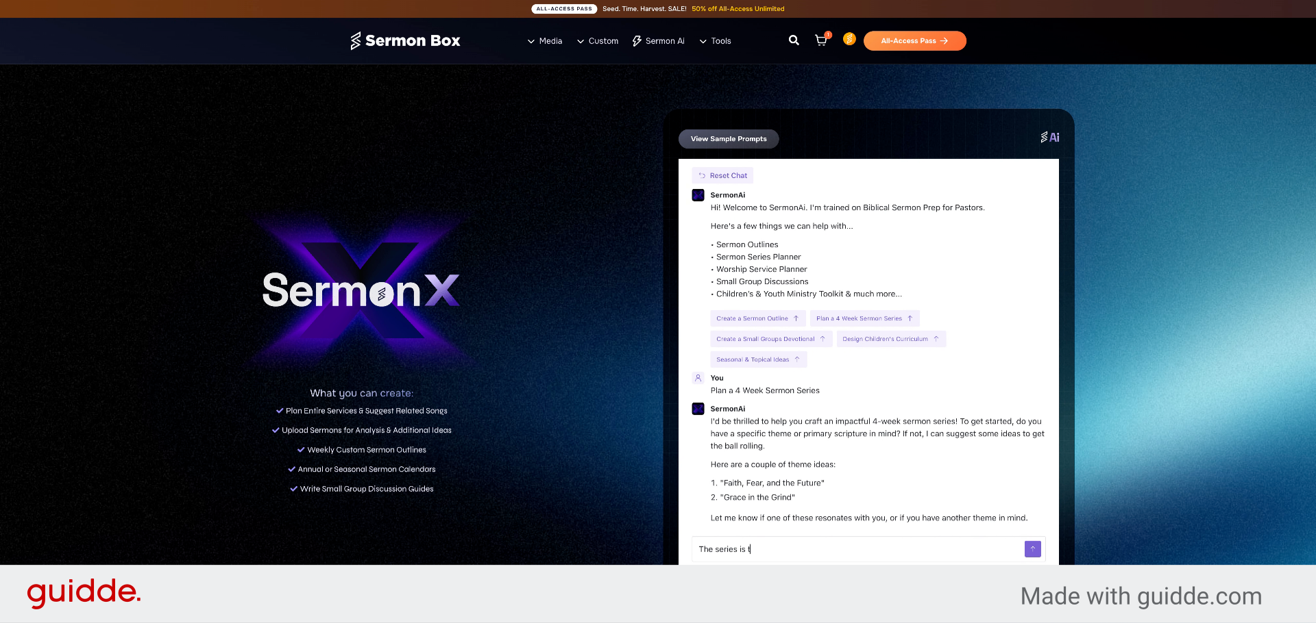 Title the Sermon Series