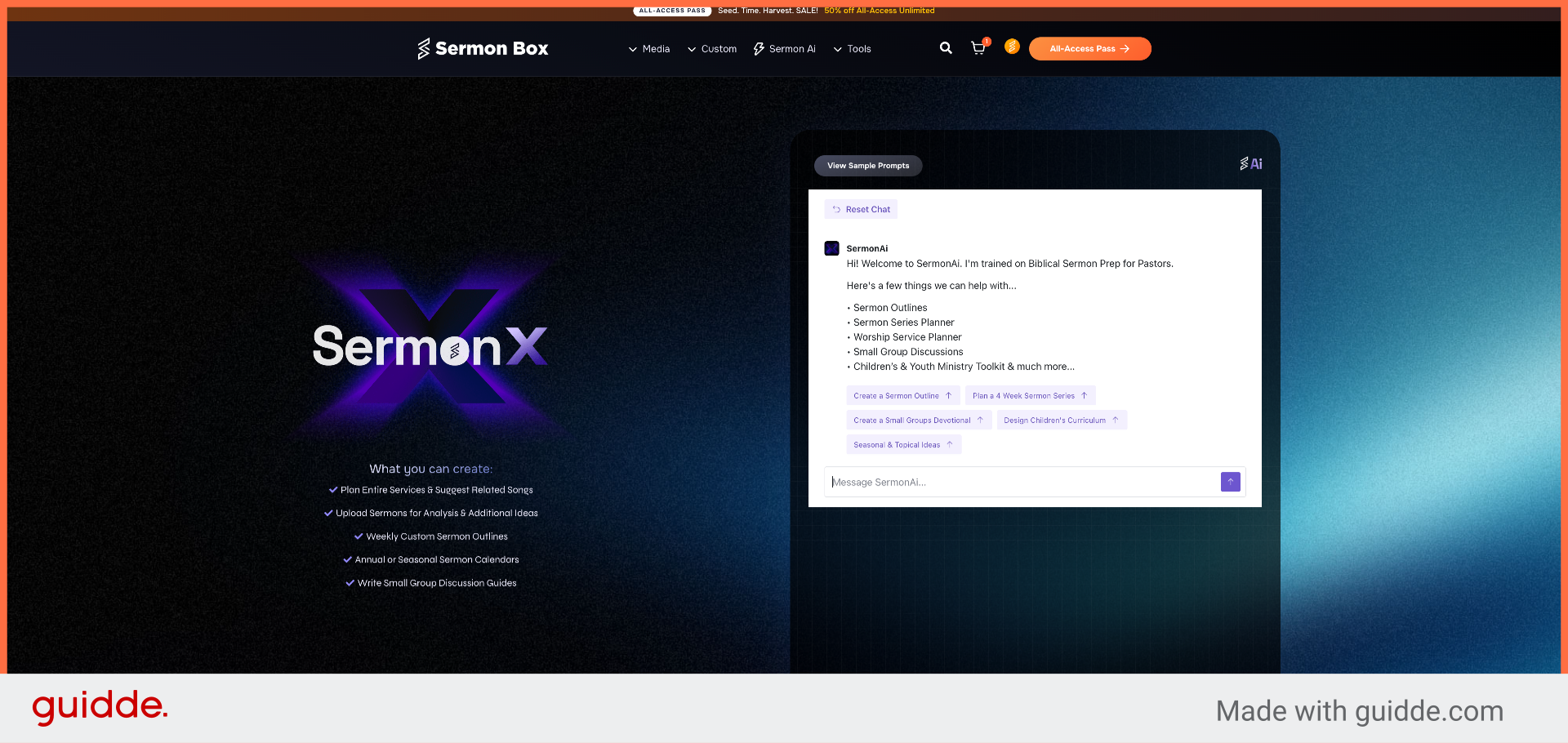Open SermonAi Messaging