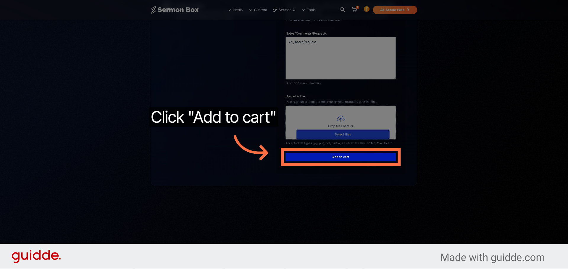 Click Add to Cart Button