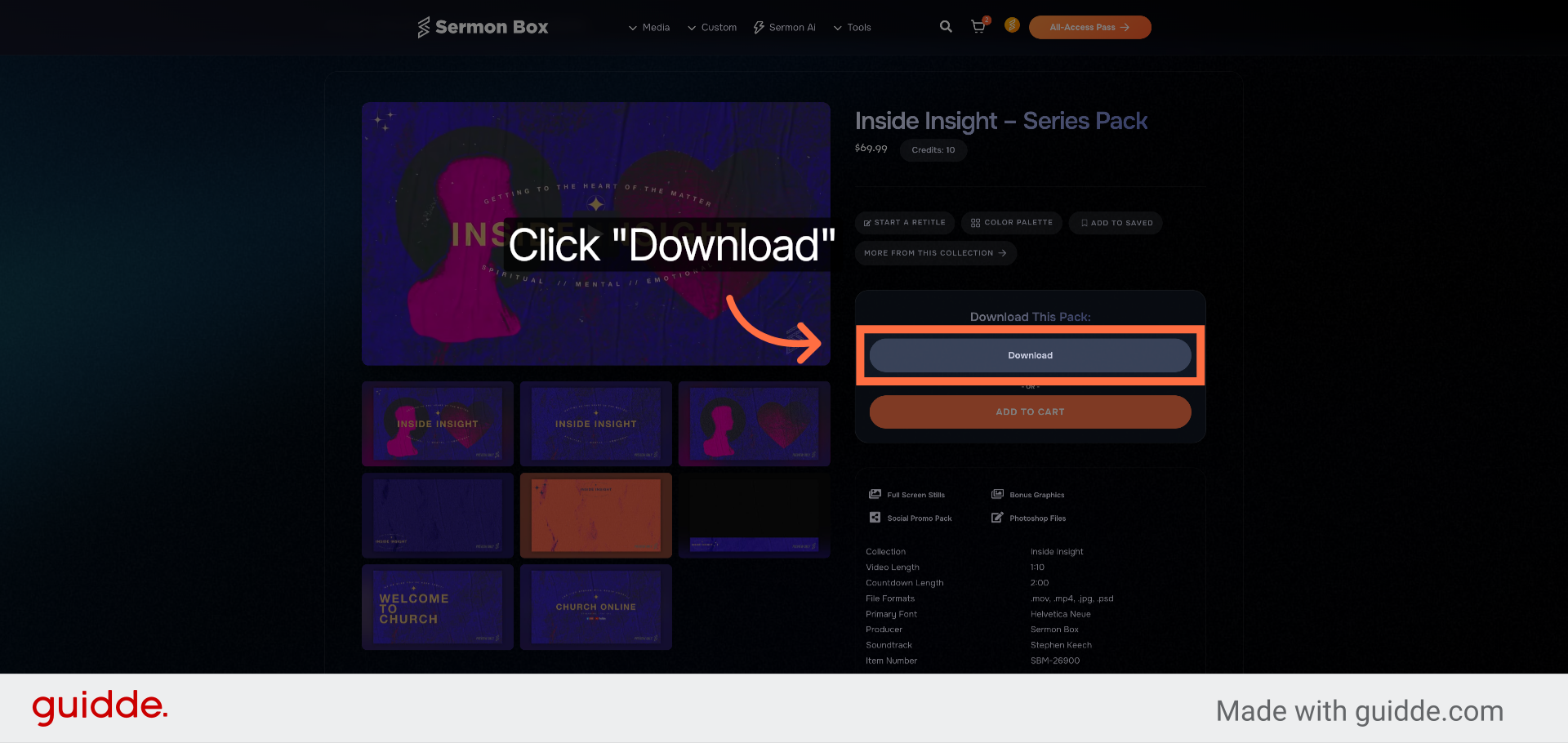 Confirm Download Selection