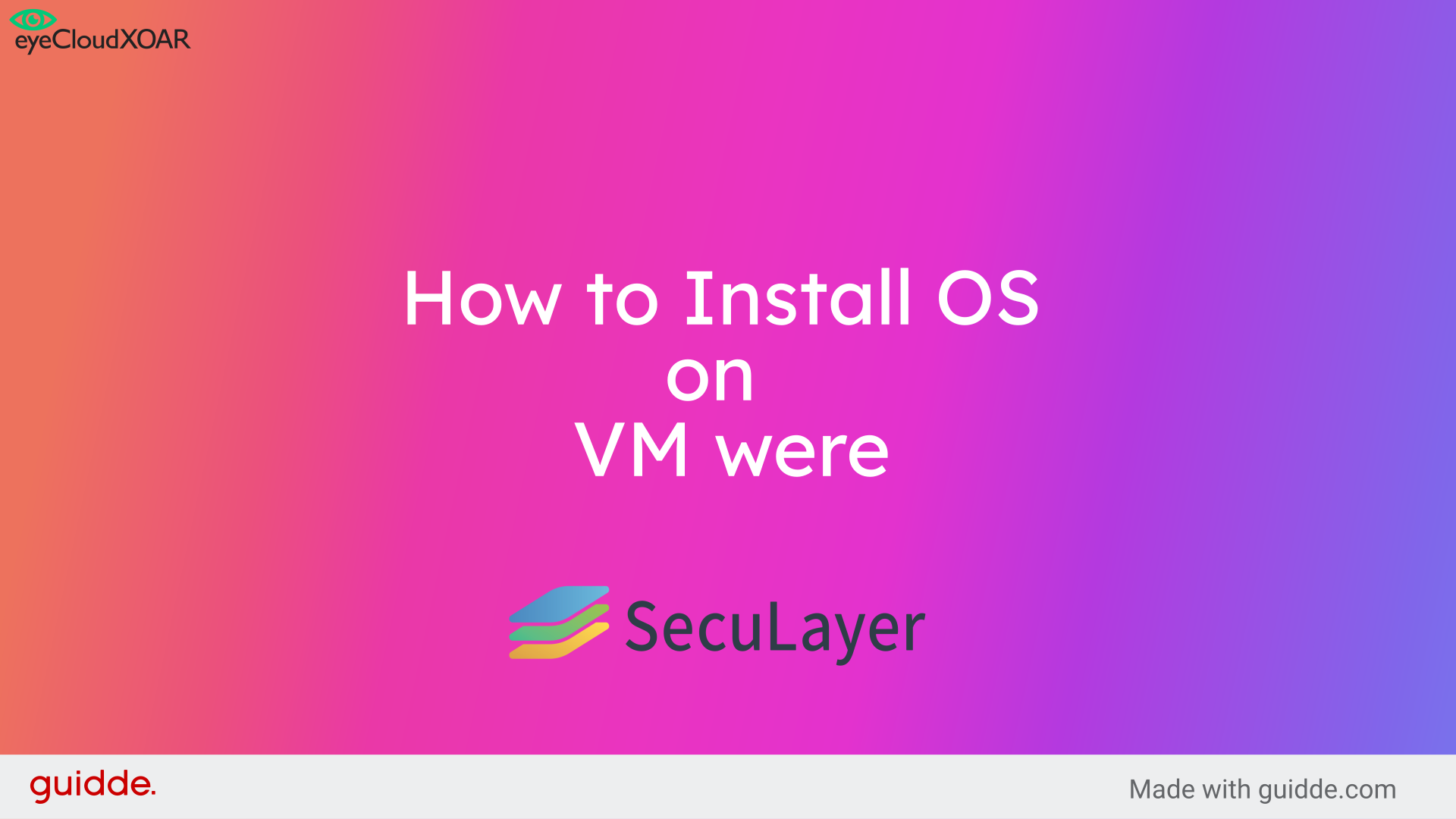 How to Install OS