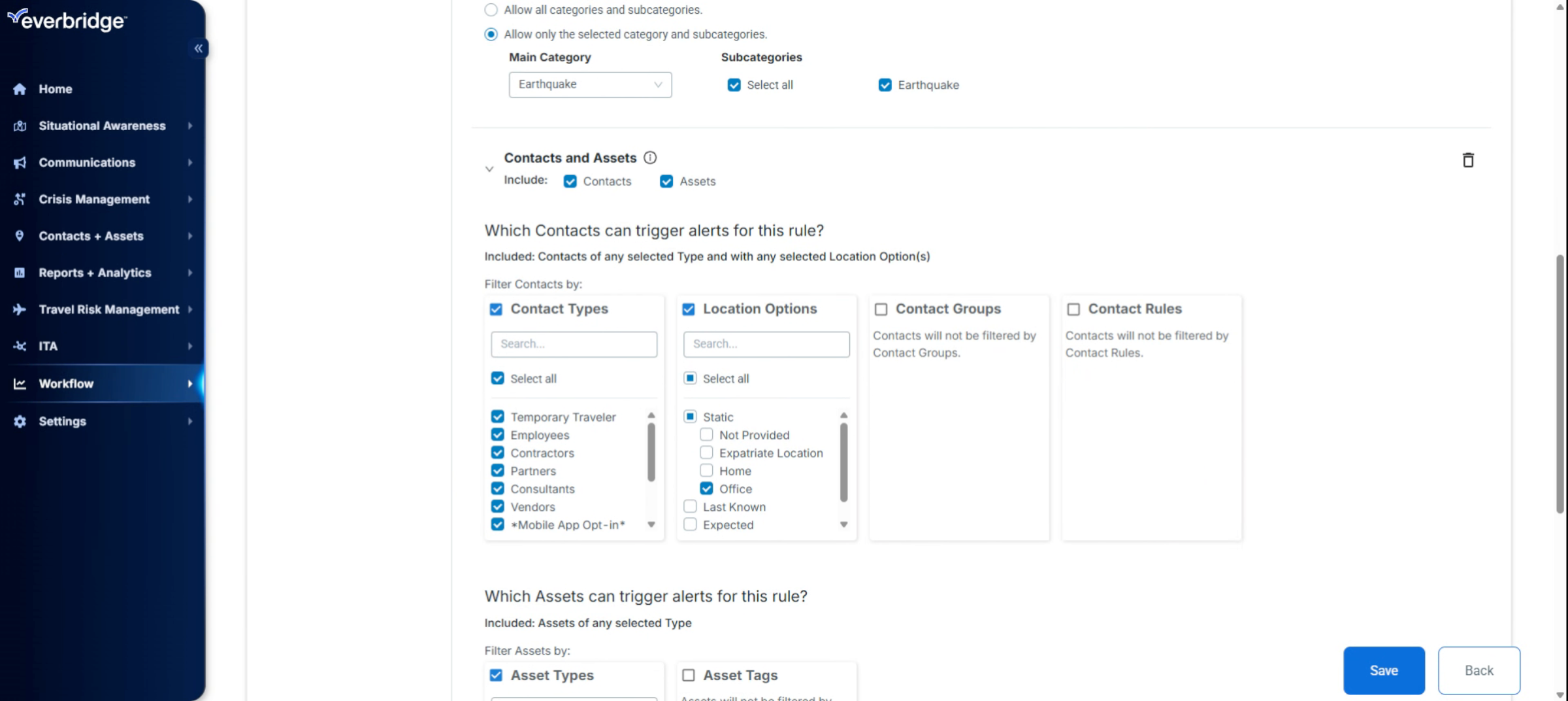 Setting Custom Radius