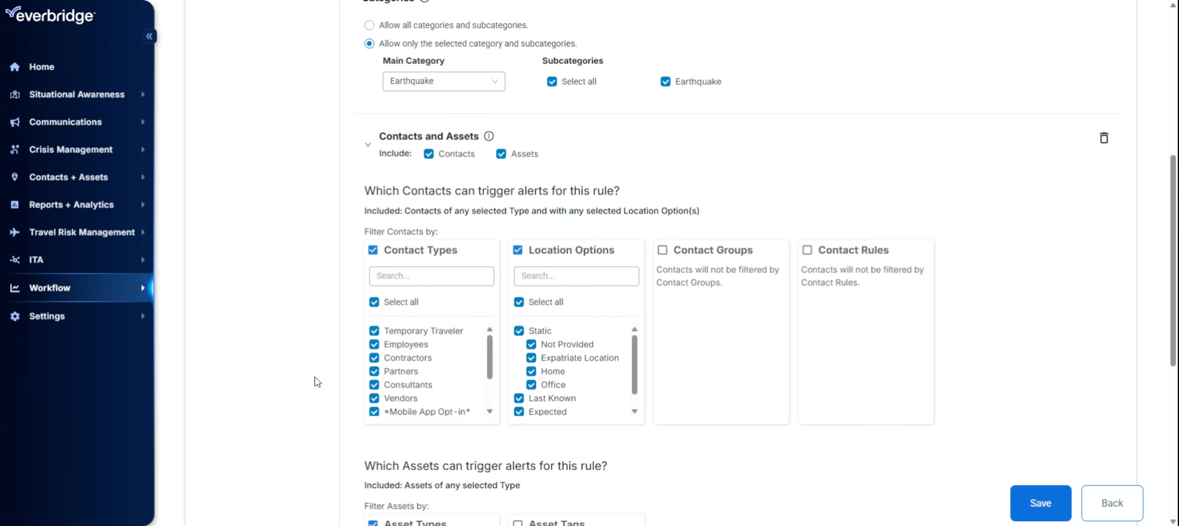 Configuring Contacts And Radius