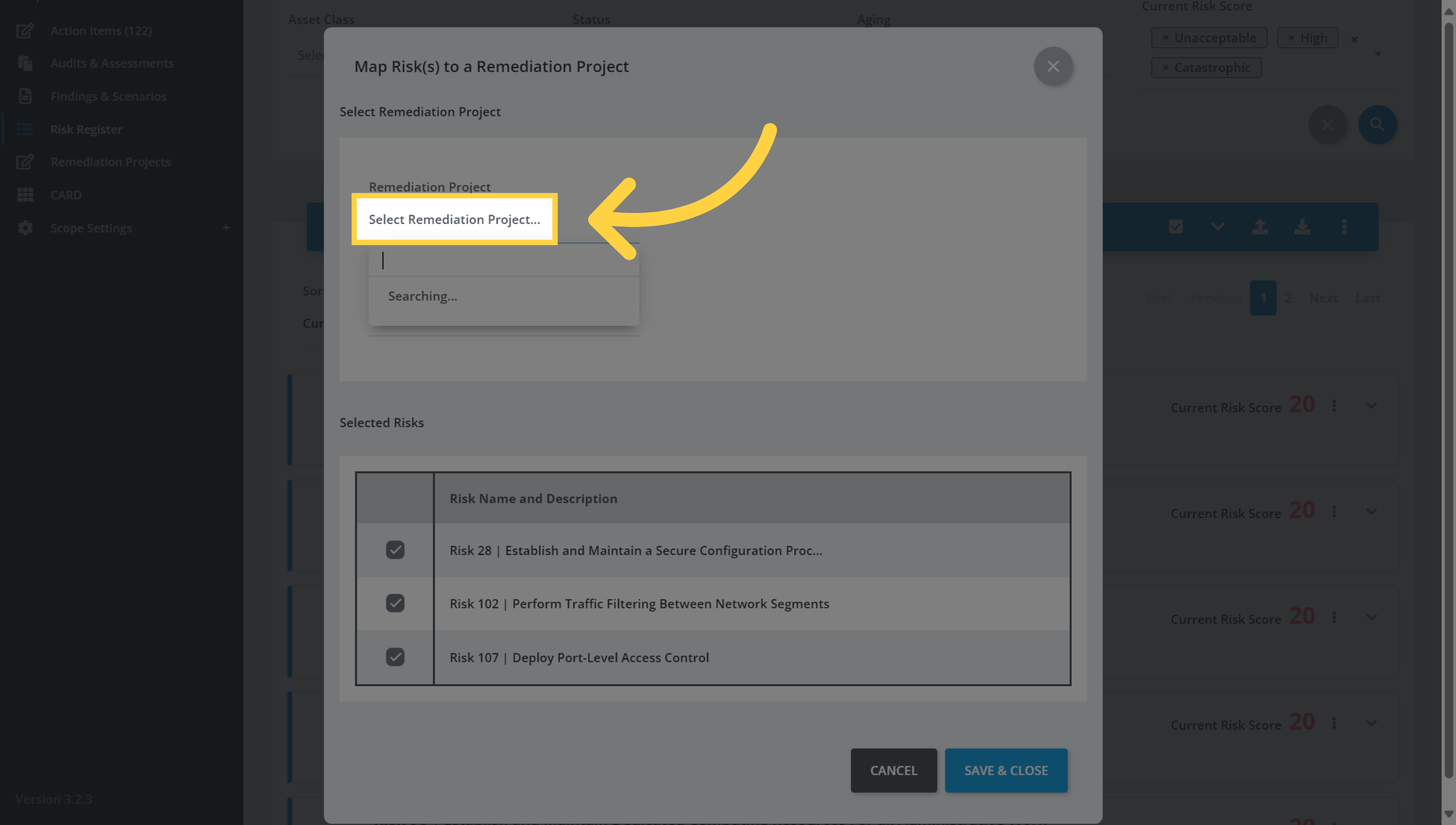 Select Remediation Project