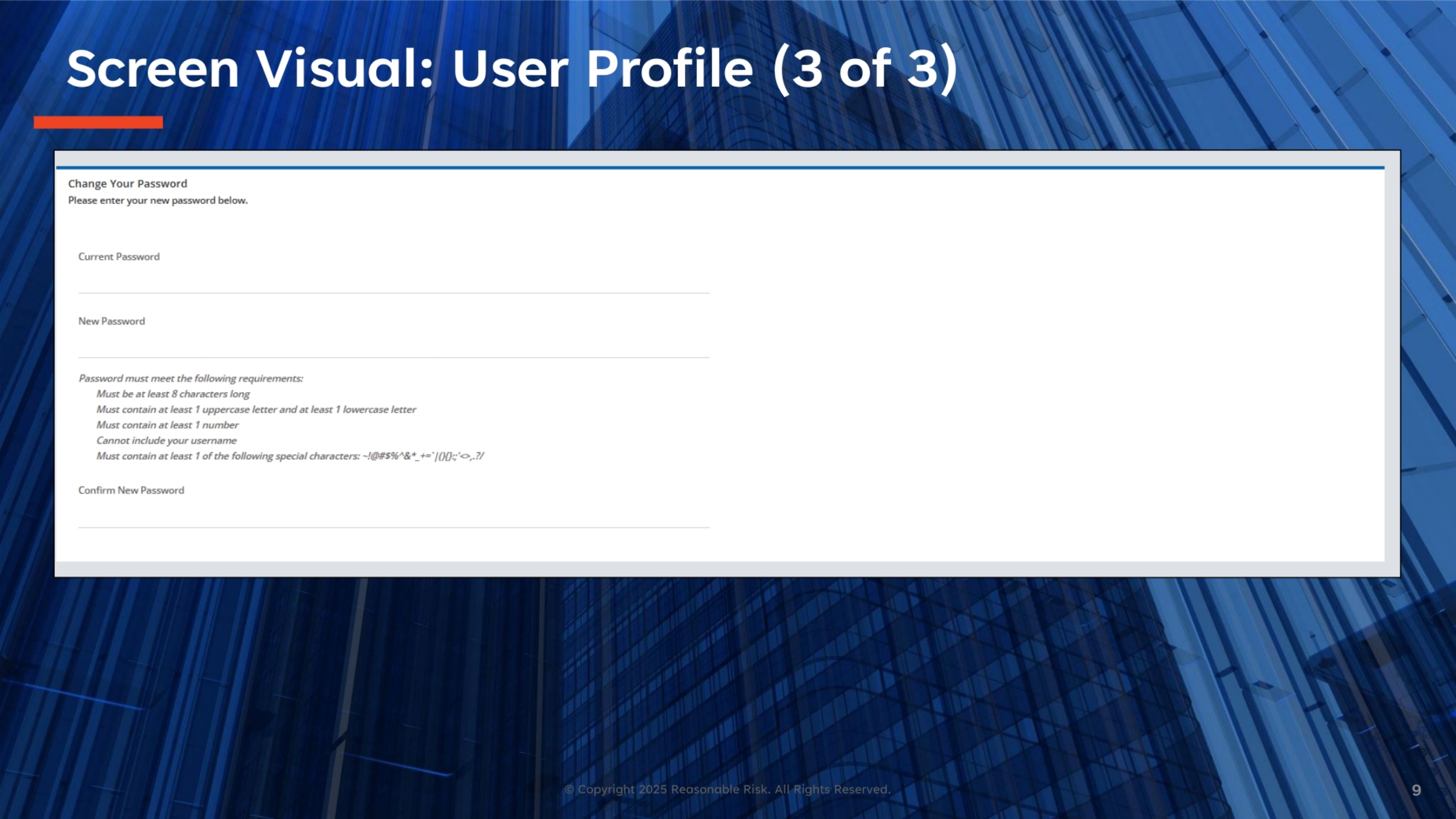 User Profile Screen Visual (Part 3)
