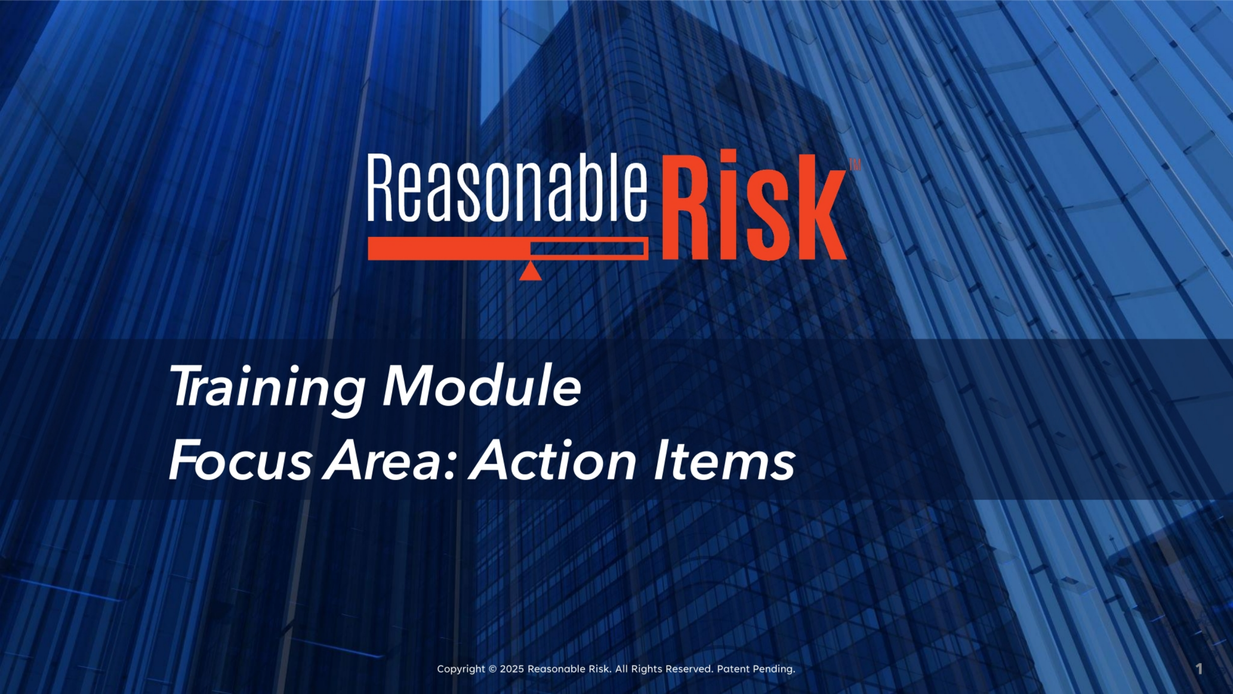 Focus Area: Action Items