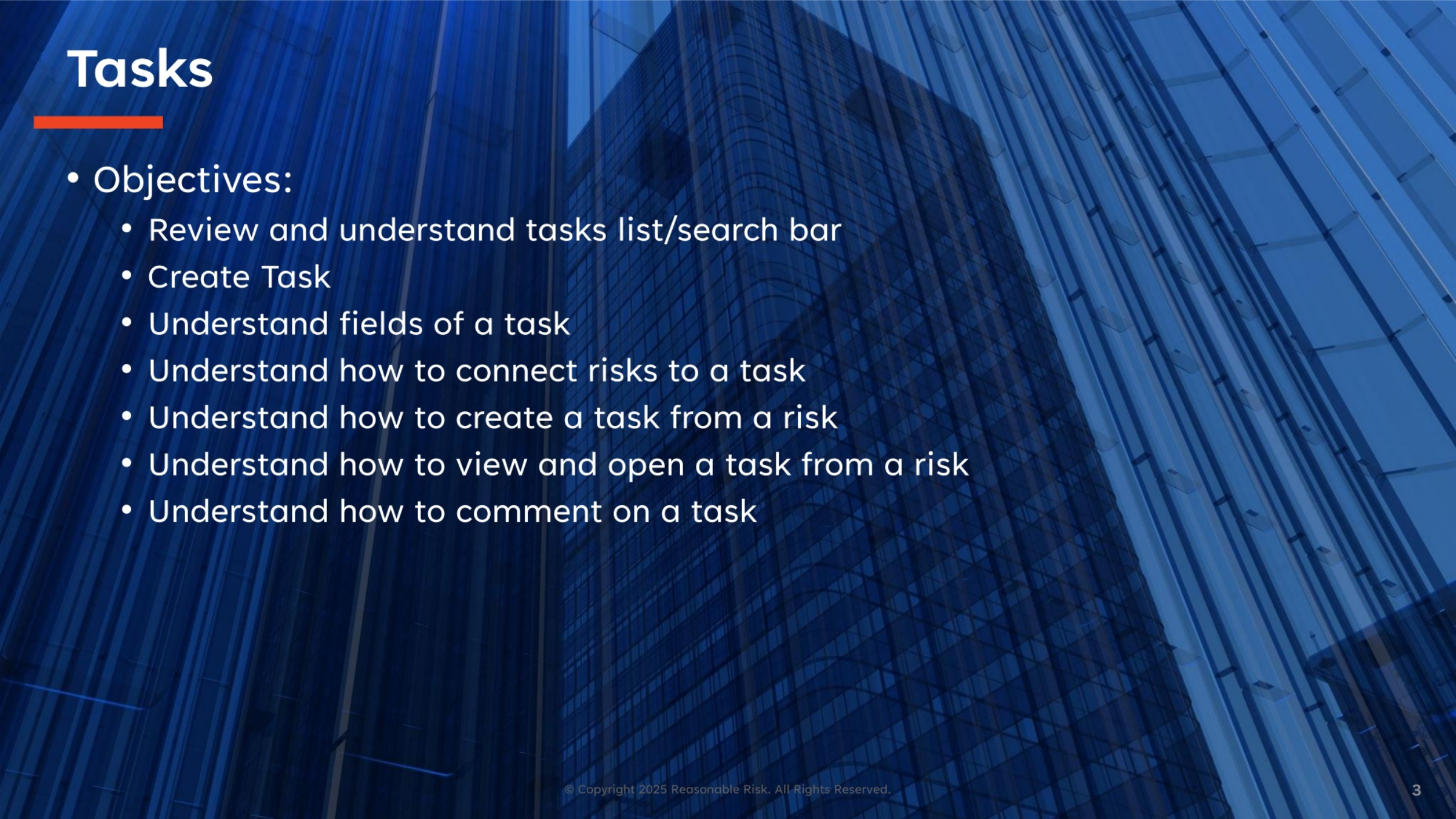 Task Management Objectives