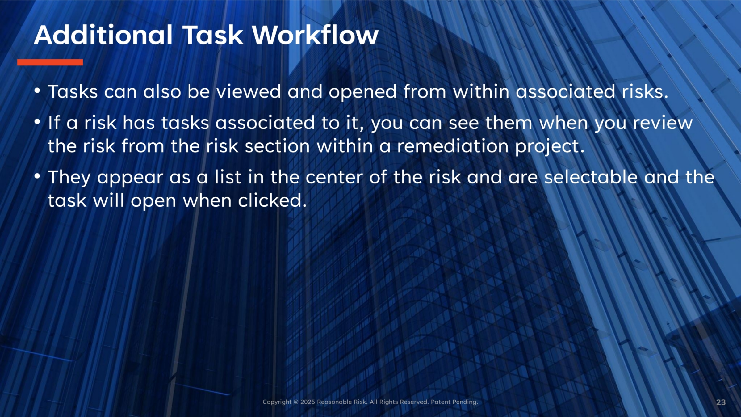 Additional Task Viewing Workflow