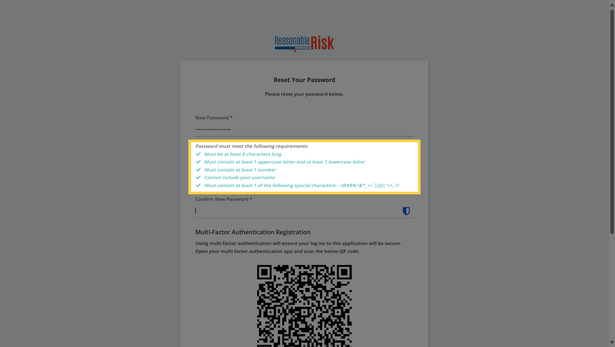 Validate Password