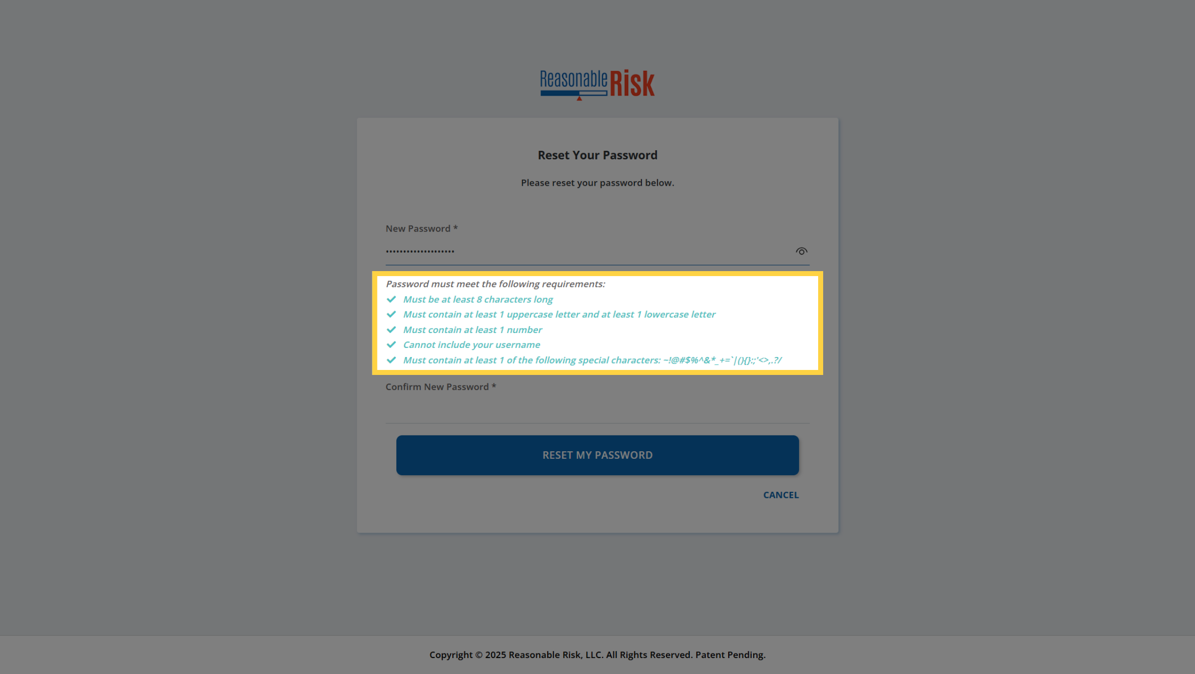 Validate Password