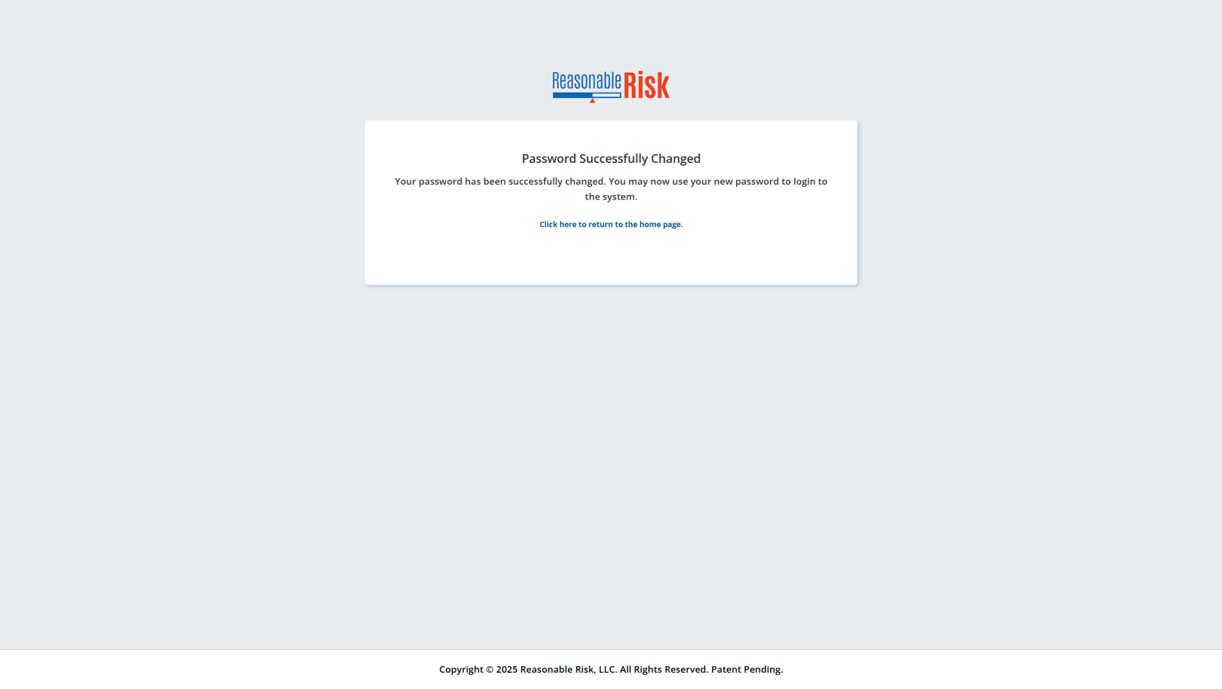 Password Successfully Changed