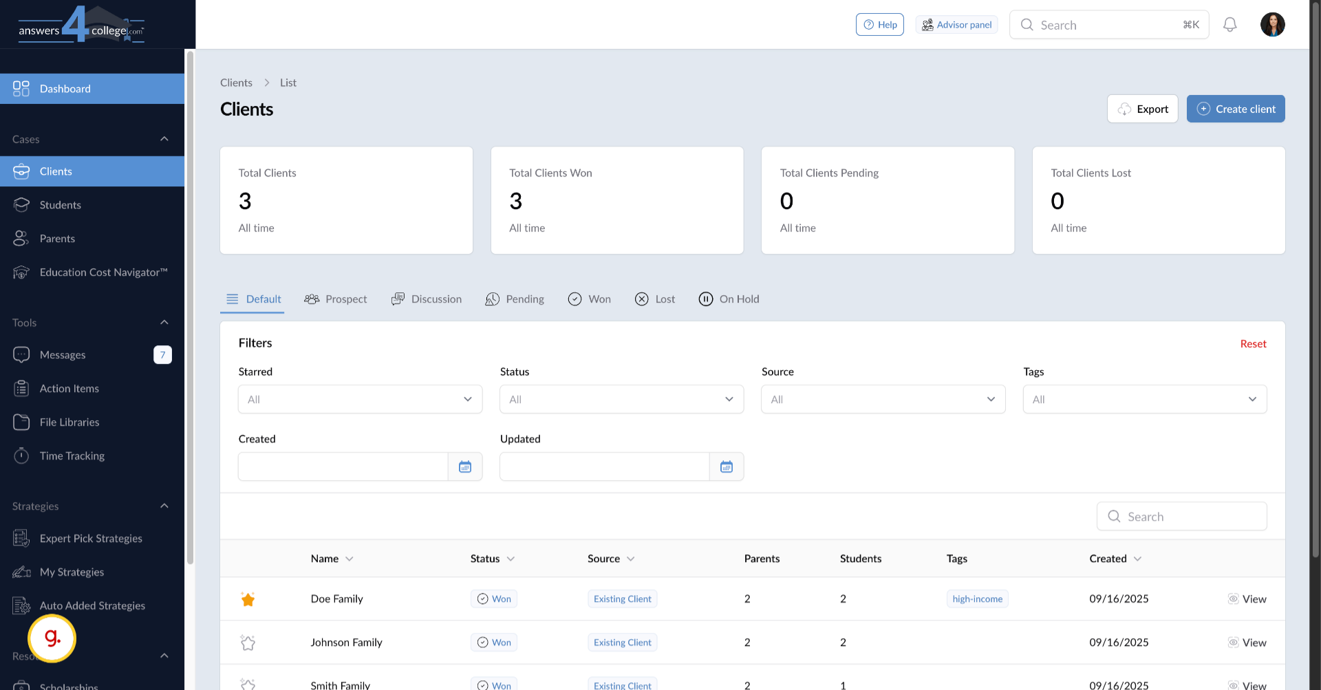 Logging Into the Advisor Portal