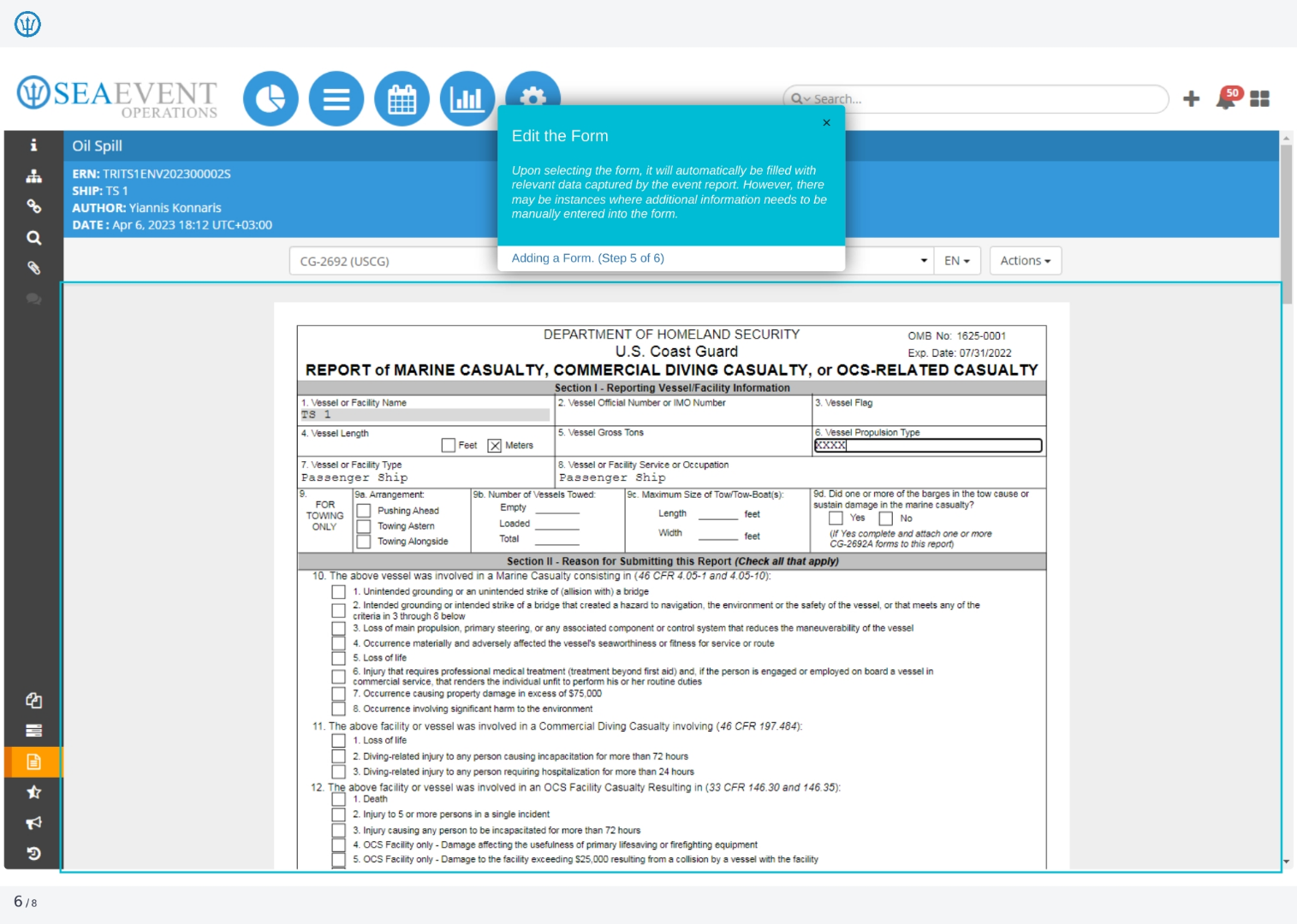 Edit the Form