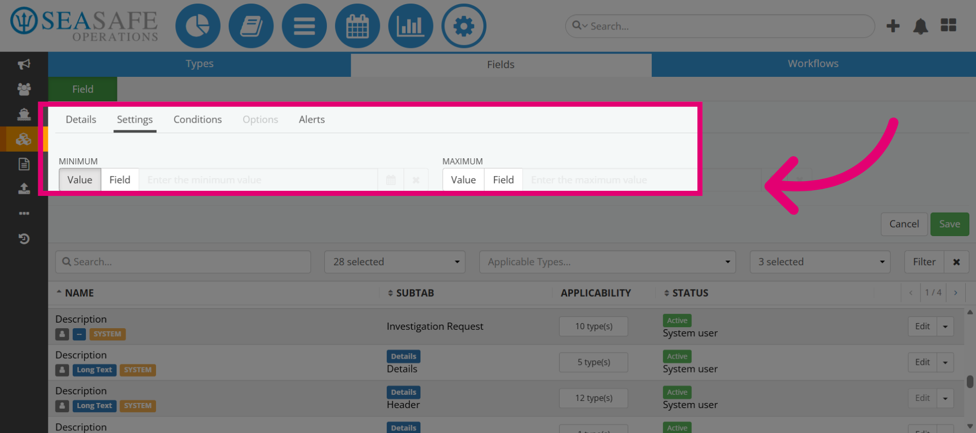 Select Value Option