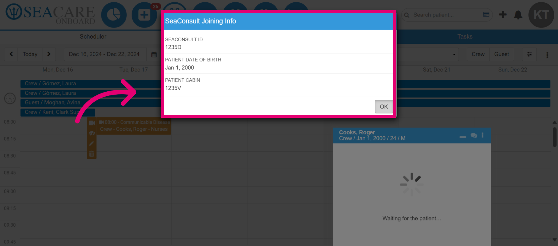 View 'SeaConsult Joining info'