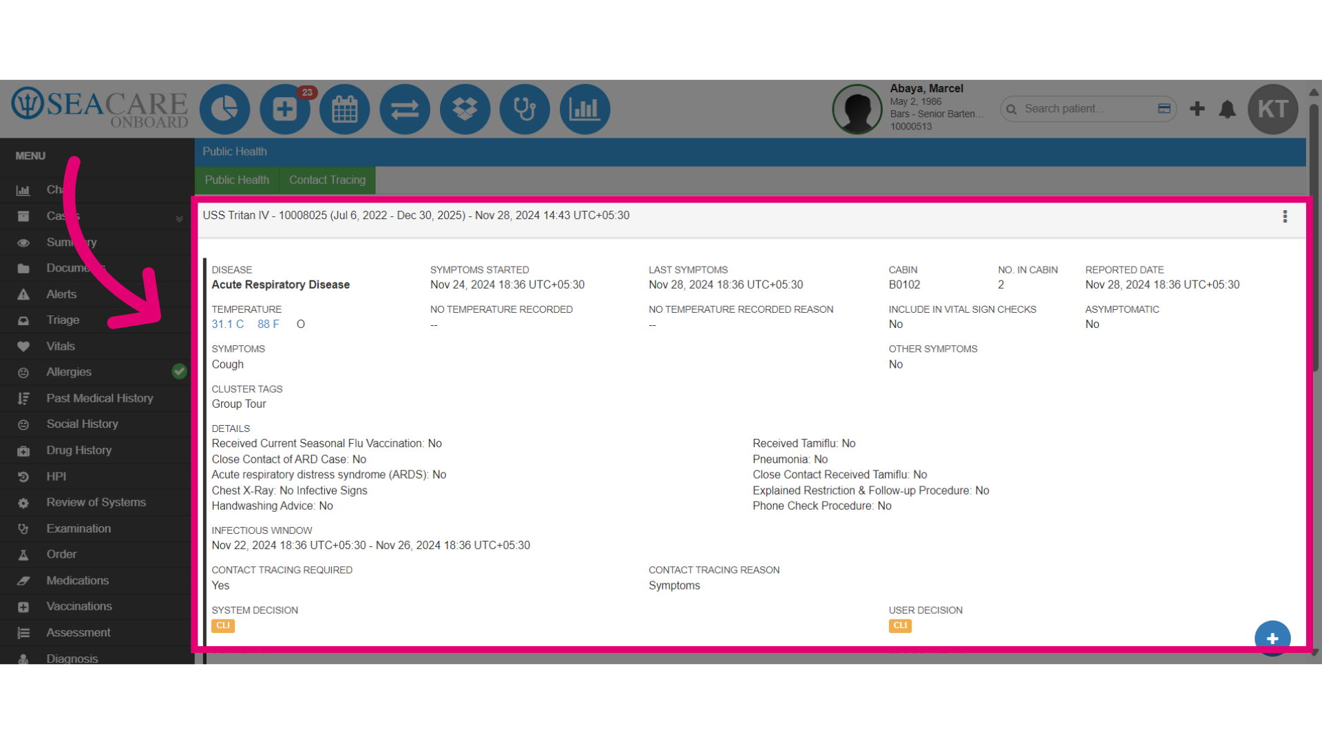 Review the case summary