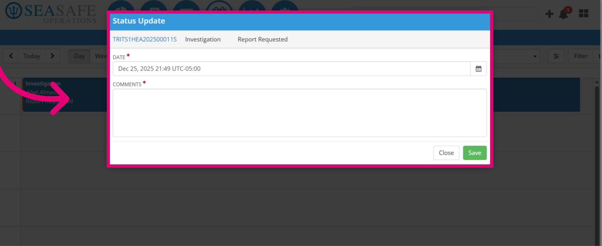 Add a Status Update