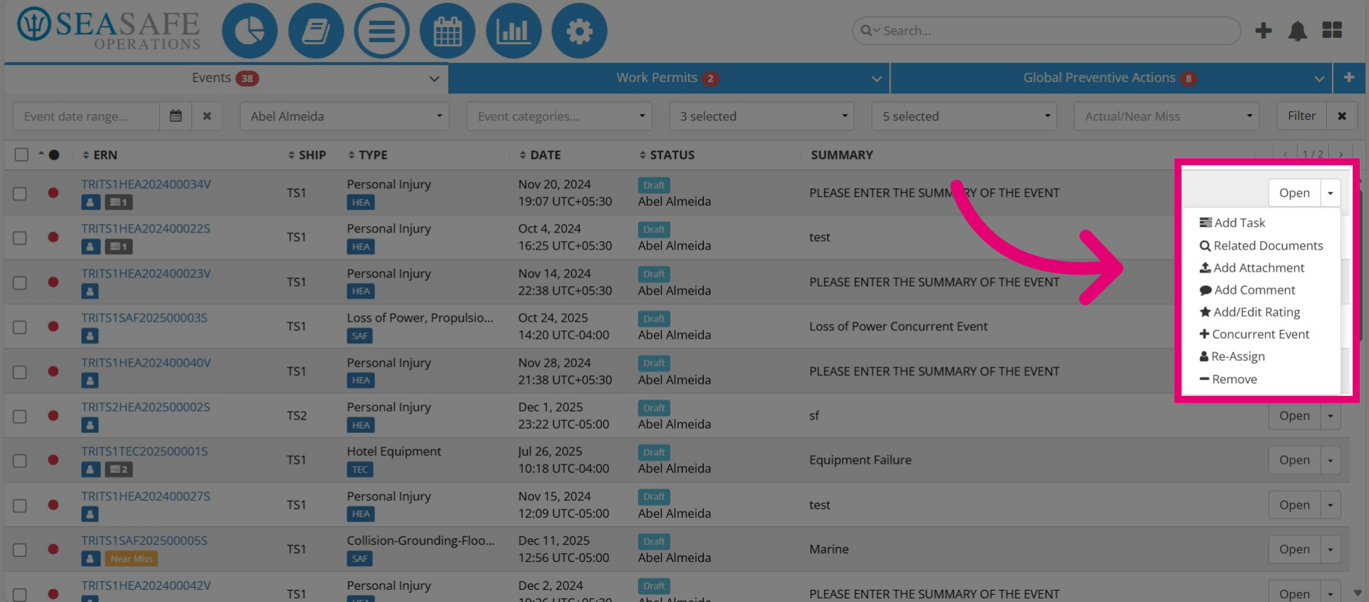 Manage Reports