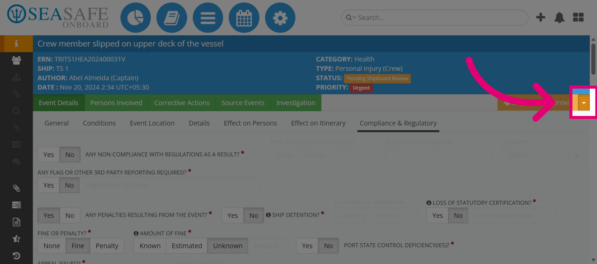Access Additional Options