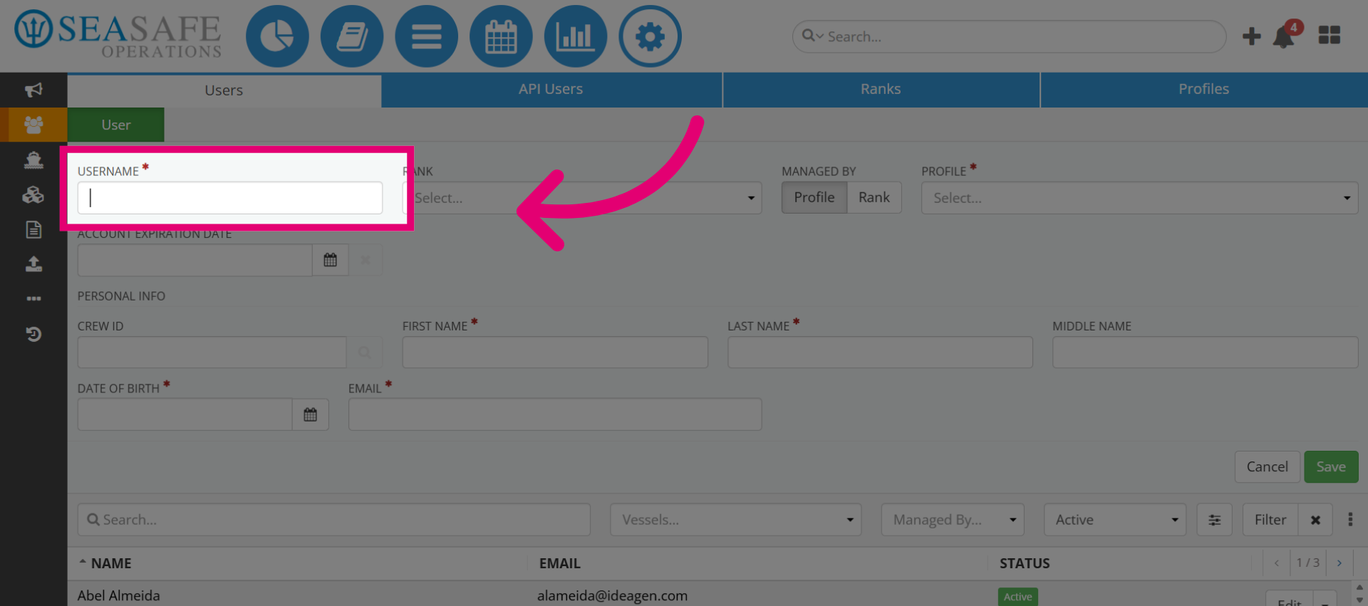 Access User Management