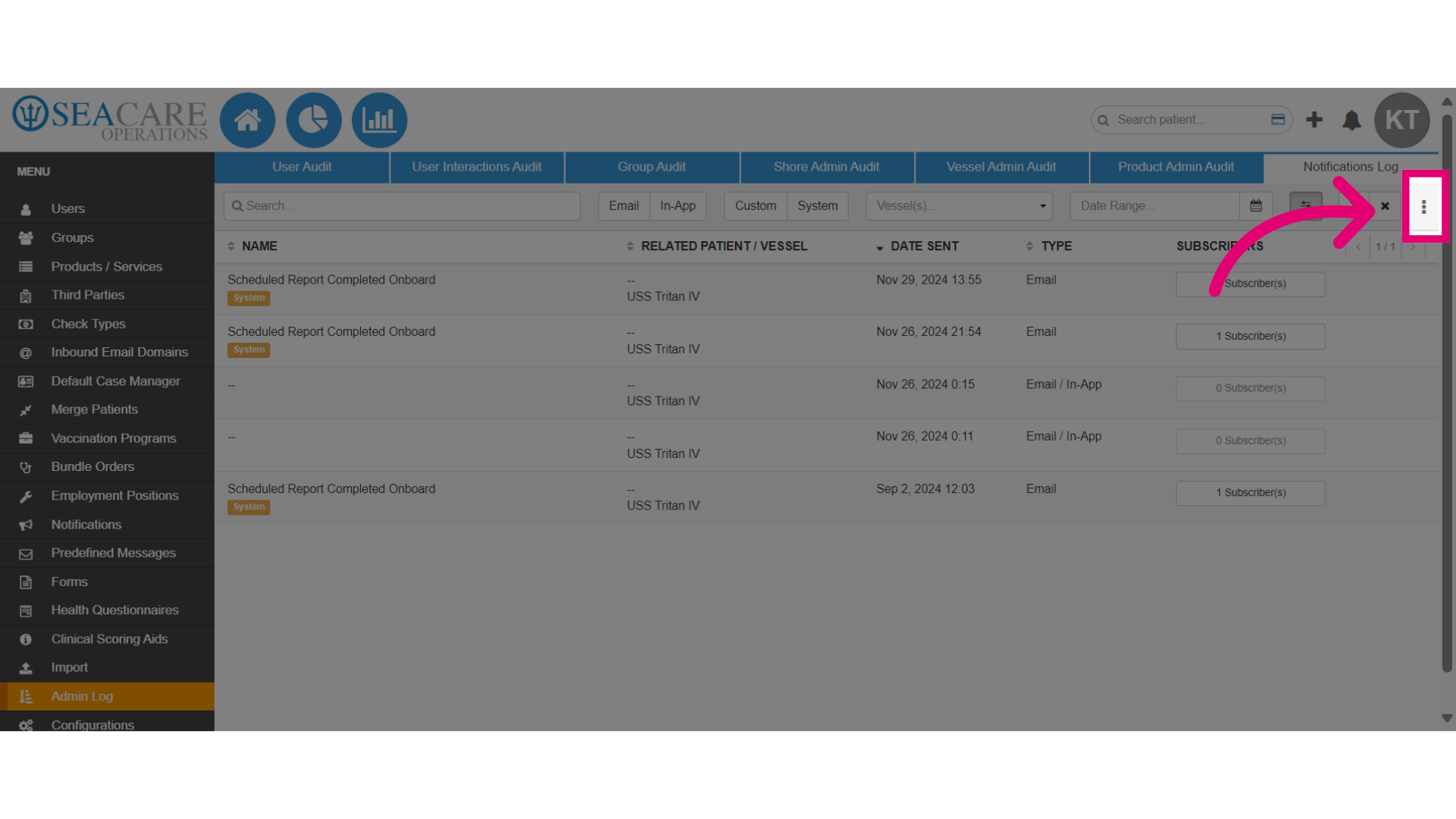Select 'Additional Filters' button