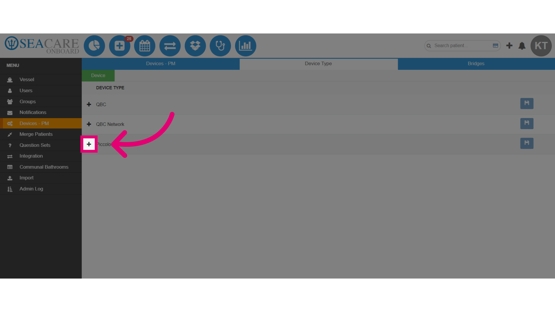 Expand the device to view the details